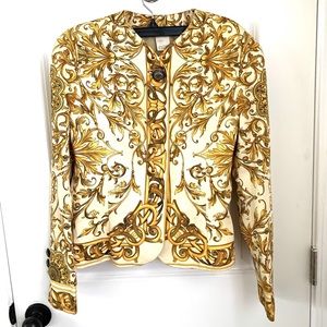 VTG 92’ Gianni Versace Couture Baroque Jacket